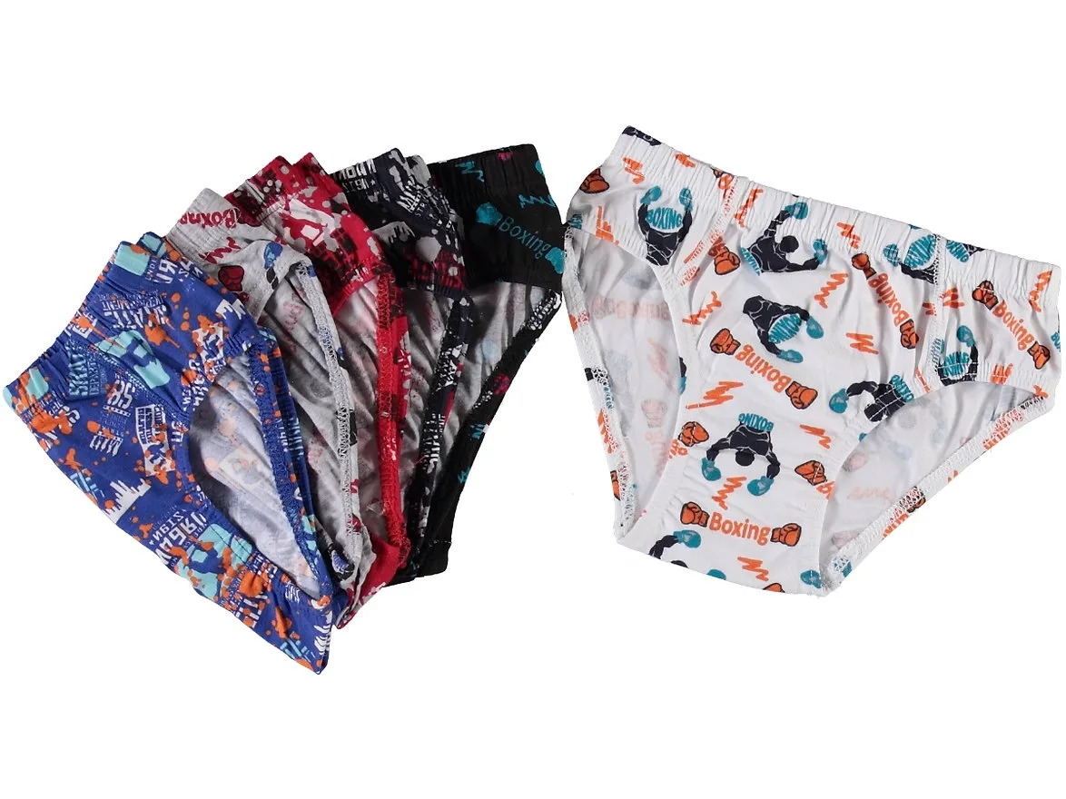 toptan dondeza erkek çocuk desenli külot iç çamaşırı